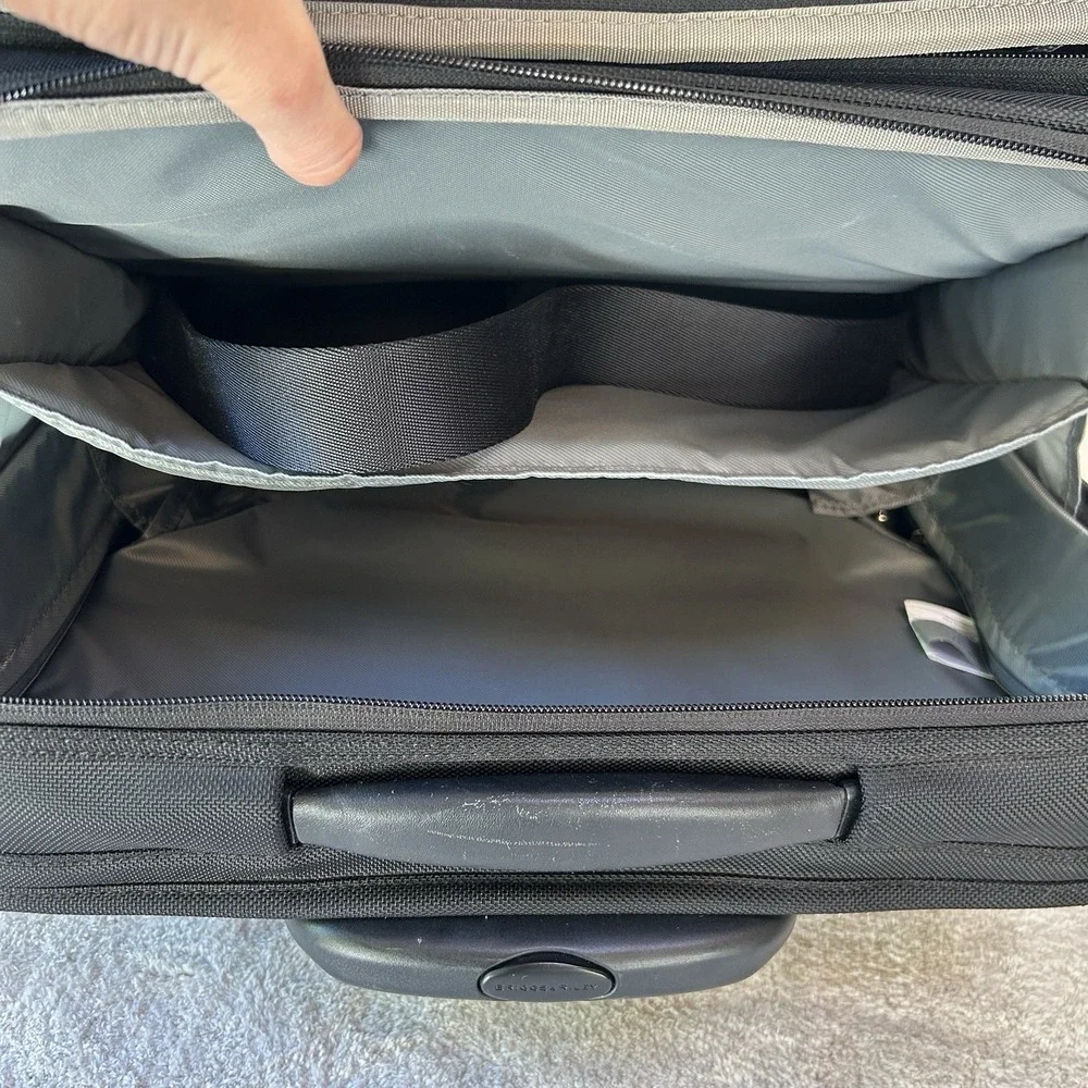 Briggs & Riley Compact Rolling Bag Kr305-4 Carry On Luggage Briefcase 14